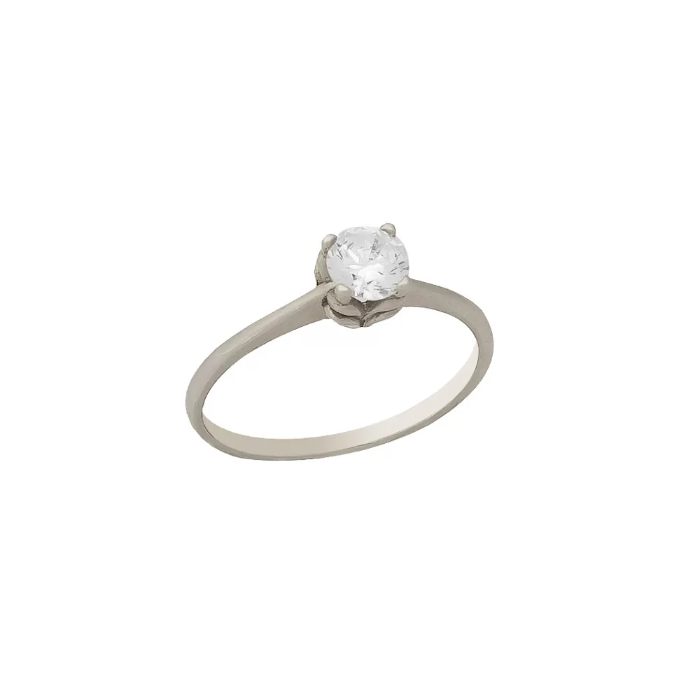 White Gold Engagement Ring LMP006