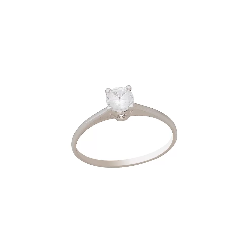 White Gold Engagement Ring LMP009