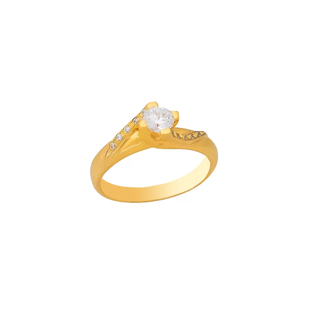 Gold Engagement Ring XMP022